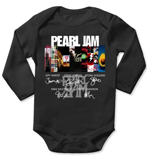 pearl jam Long Sleeve Baby One-Piece