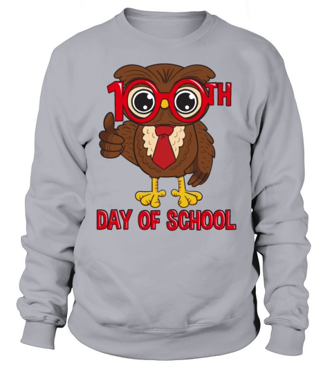 Owl 100 th Day Day Of School Teacher Gift Women's Sweatshirt
