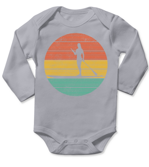 Stand Up Paddling Long Sleeve Baby One-Piece