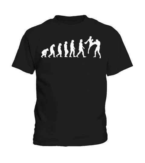 Evolution of Muay Thai Kids T-Shirt