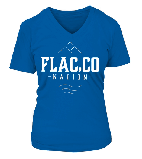 Official Joe Flacco nation V-neck T-Shirt Woman