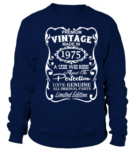 Vintage Made In 1975 Men's Sweatshirt