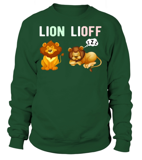 Tired Animal Pun Sleeping Lion Women's Sweatshirt