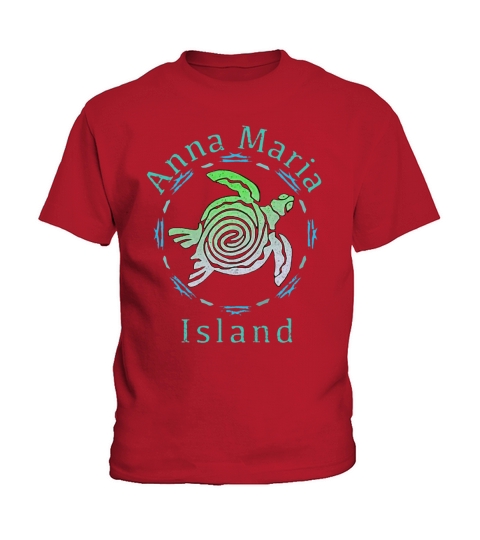 Anna Maria Island Vintage Tribal Turtle shirt - Baby Onesie Kids T-Shirt