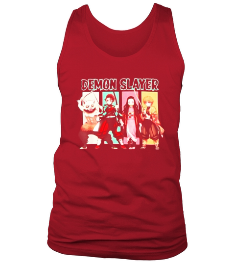 Slayer Demon Anime Art Men's Tank Top