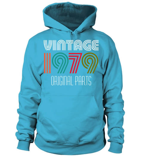 Vintage birthday birthday 1979 idea 40 years Women's Hoodie