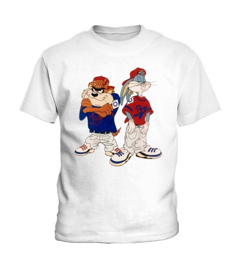 Gangster Taz and Bugs Bunny shirt Kids T-Shirt