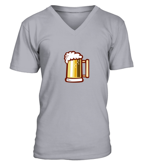 Beer Stein Isolated Retro Men's V-Neck T-shirt