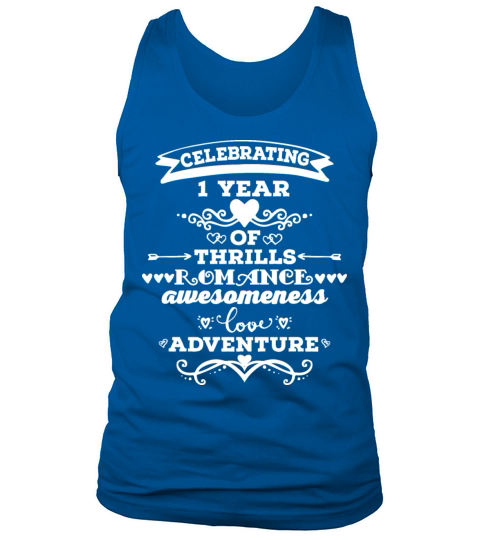 1st Anniversary Vintage Men's Tank Top