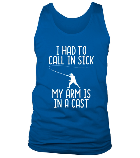 Fly Fishing Arm in a Cast Funny Fishing Fisherman Men's Tank Top