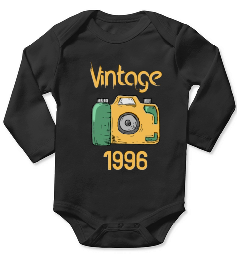 Vintage 1996 Long Sleeve Baby One-Piece