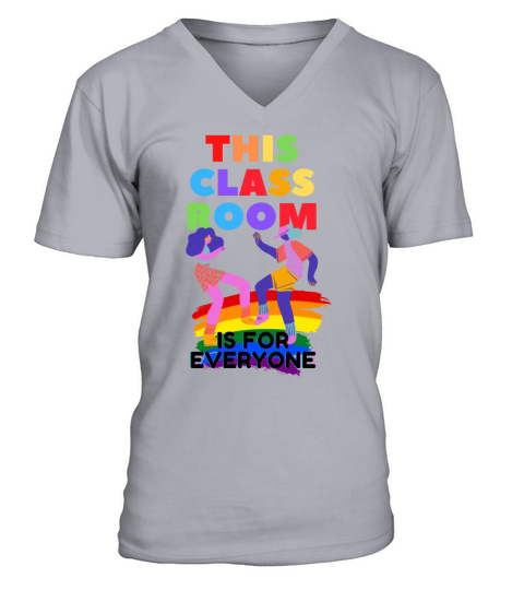 This classroom is for everyone Men's V-Neck T-shirt