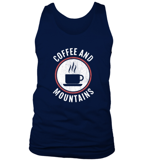 Coffee And Mountains Men's Tank Top