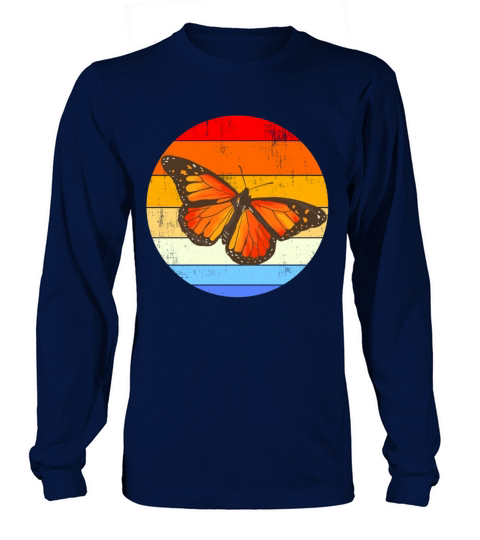 MONARCH BUTTERFLY Vintage Monarch Women's Long Sleeve