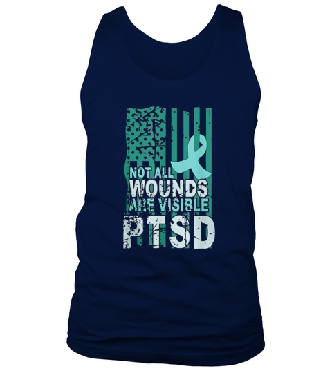 Not All Wounds Are Visible PTSD Tank Top Unisex