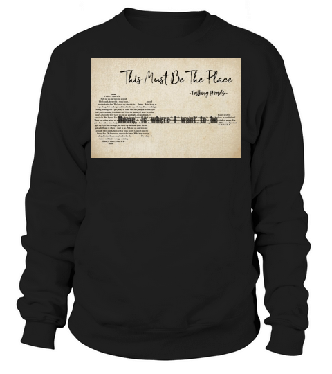 This must be the place Guitar Landscape Sweatshirt Unisex