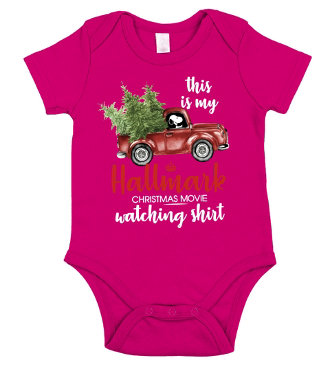Hallmark Christmas Movie - Sweat Shirt Short Sleeve Baby One-Piece