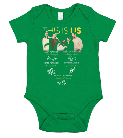 This is Us all signatures Jack Pearson Rebecca Pearson - Coffee Mug (colored) Short Sleeve Baby One-Piece