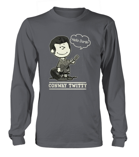 conway twitty Long sleeved Unisex