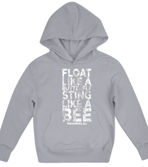 float like a butterfly sting like a bee Kids Hoodie