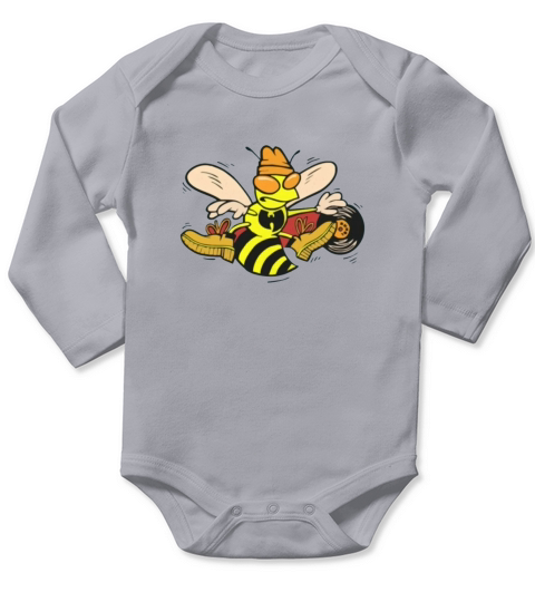 WU Tang killa bee  Mens Premium Hoodie Long Sleeve Baby One-Piece