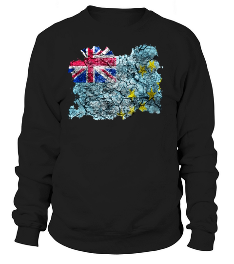Tuvalu Vintage Flag Women's Sweatshirt