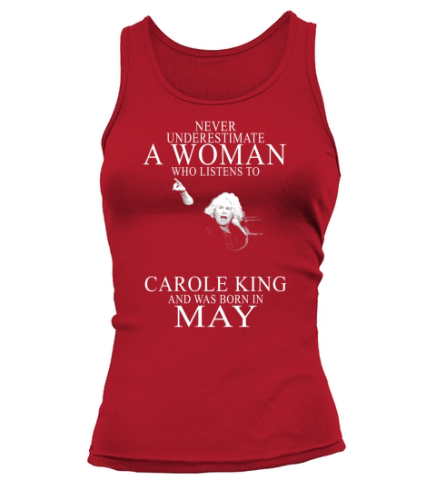 Never Underestimate A Woman Who Listens To Bruce Springsteen And Was Born In July Tank top Woman