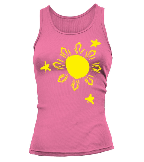 Skribble Sun n Stars - Philippines Women's Tank Top