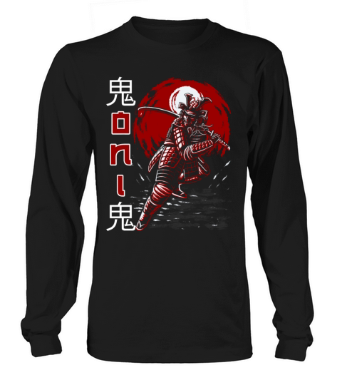 Demonic Nightmare Satanic Anime Oni Demon or Devil Women's Long Sleeve