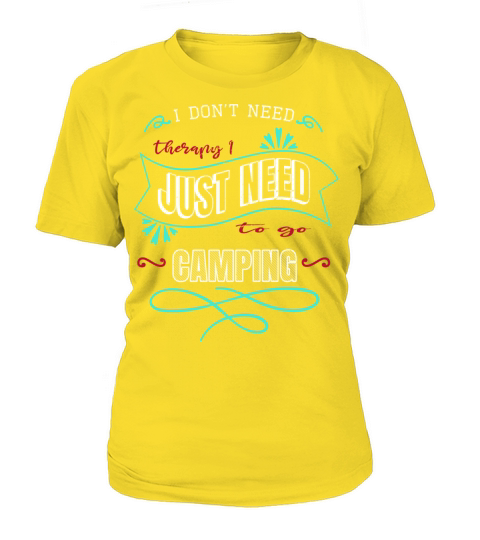 campground boy scouts camp hair advanture gift Women's T-Shirt