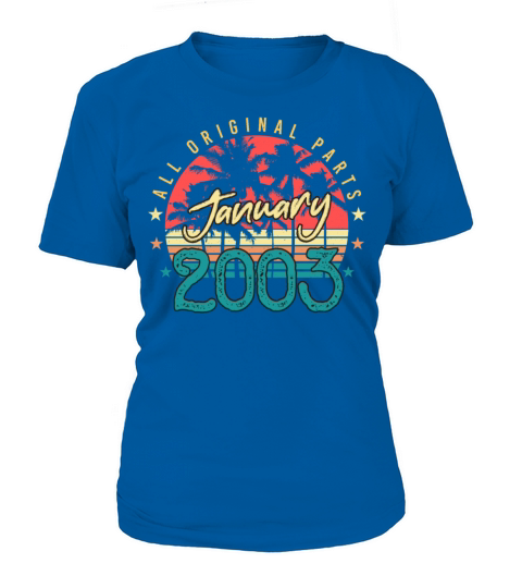 2003 January Born Retro Women's T-Shirt