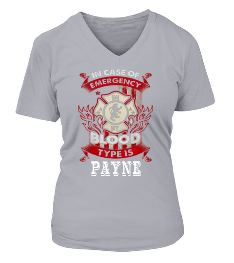 PAYNE shirt, PAYNE Family Name, PAYNE Funny Name Gifts T Shirt V-neck T-Shirt Woman