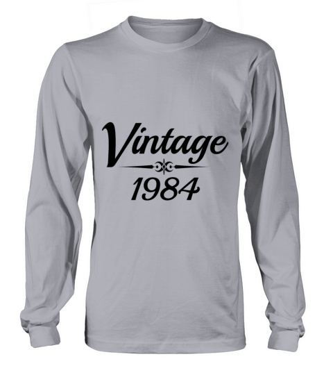 VINTAGE 1984 Men's Long Sleeve