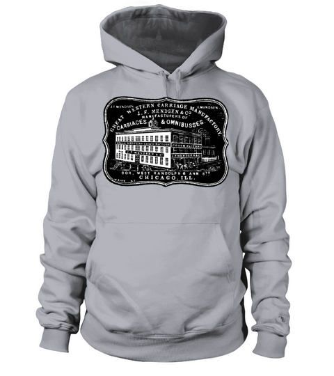 Vintage Carriage Manufacturer Women's Hoodie