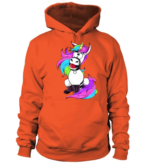 Silly BDSM Unicorn Bondage fetish Sub Slave Girl Men's Hoodie