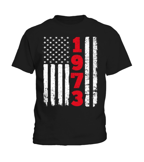 USA 1973 Flag Kids T-Shirt