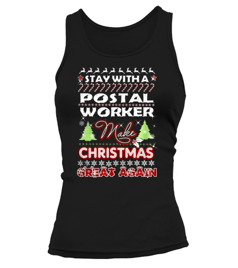 POSTAL WORKER Christmas Tank top Woman