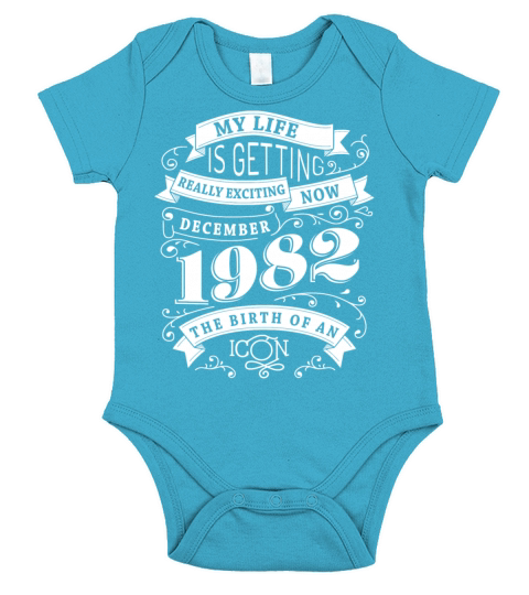 December 1982 The birth of an icon Short Sleeve Baby One-Piece