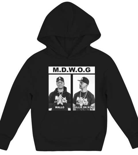 Mdwog Wallo Gillie Da King Kids Hoodie