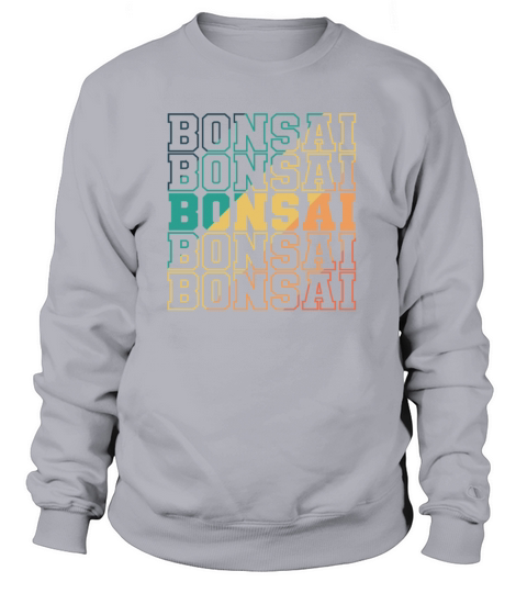 Bonsai Garden Art Japan Art Mini Tree Women's Sweatshirt