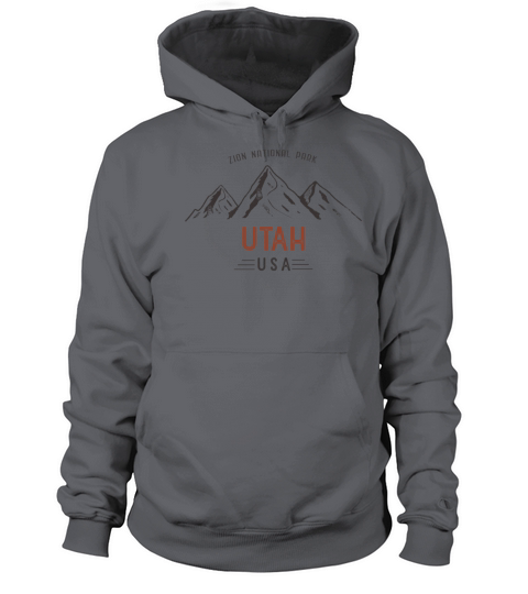 Vintage Zion National Park Utah Women's Hoodie