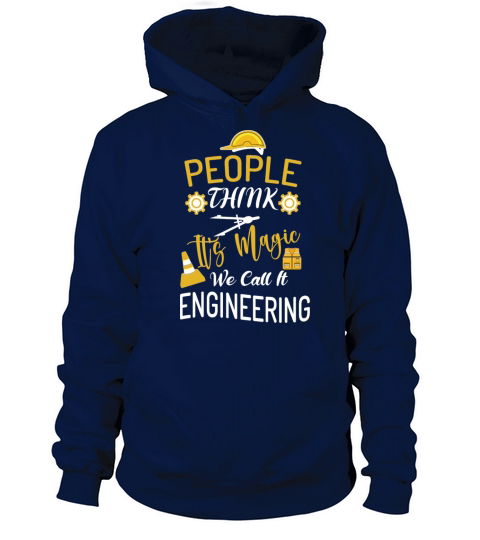 think its magic but we call it engineering cool Women's Hoodie