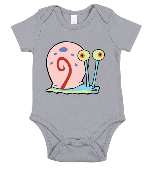 Gary The Snail Short Sleeve Baby One-Piece