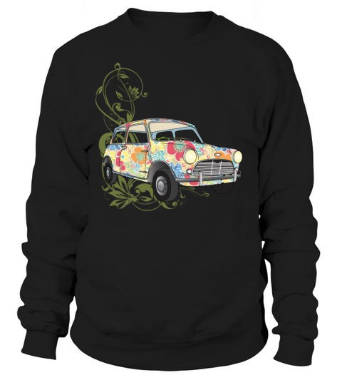 floral car Women's Sweatshirt
