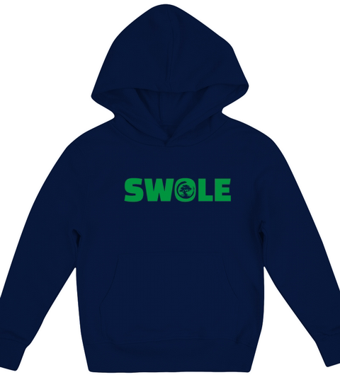 Swole Green Magic Funny Design Men Women and Kids Kids Hoodie