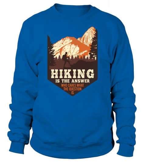 Hiking Mountain Women's Sweatshirt
