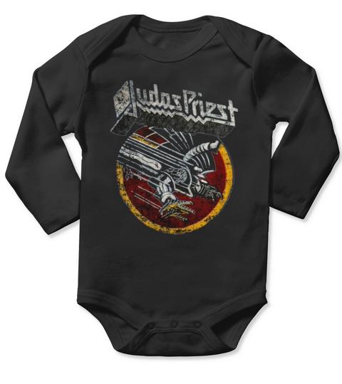 Judas Priest Long Sleeve Baby One-Piece