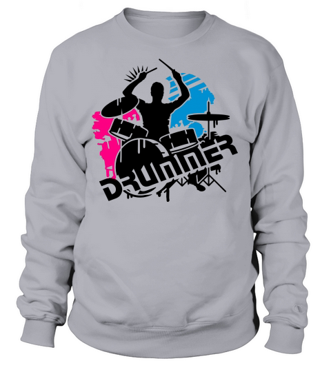A drummer and his drums Women's Sweatshirt