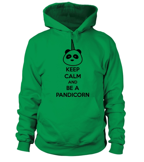 KEEP CALM BE A PANDICORN - funny Men's Hoodie
