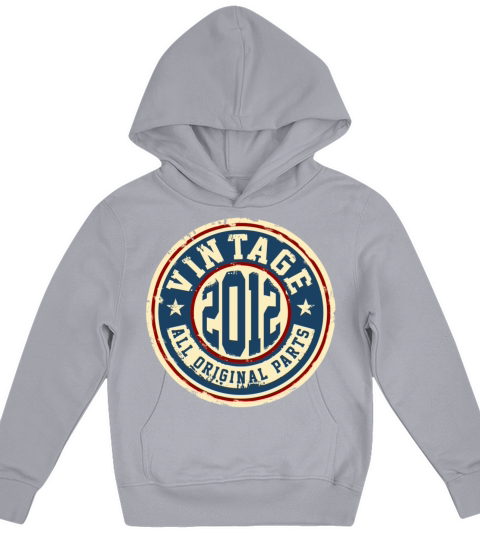 Vintage 2012 Kids Hoodie